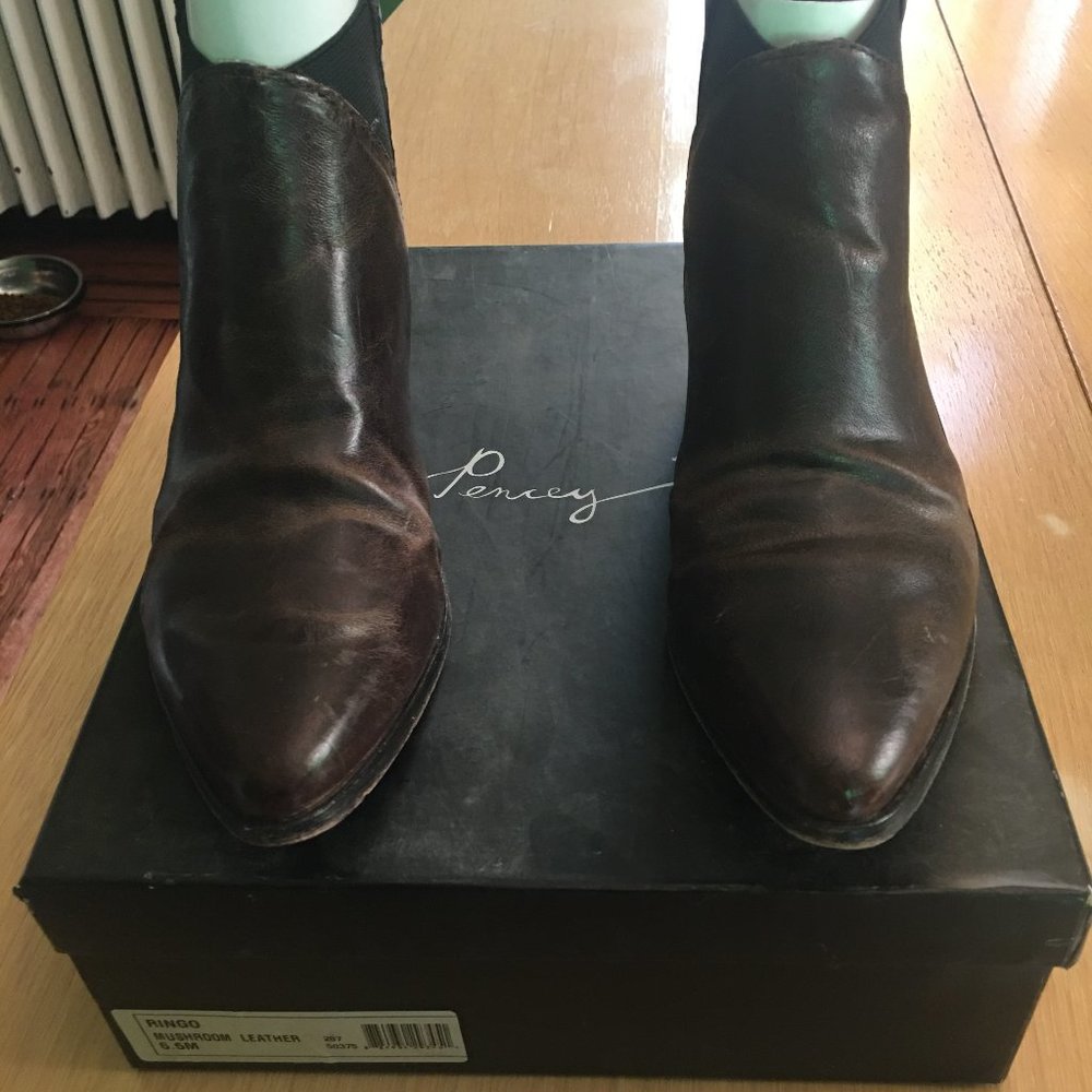 Pencey Ringo Brown Leather Boots